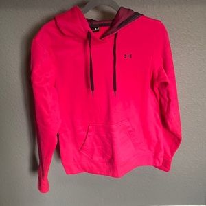 Under Armor hot pink Womens hoodie